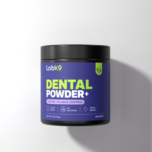 LabK9 Dog Dental Powder - Fix your dog’s bad breath without brushing