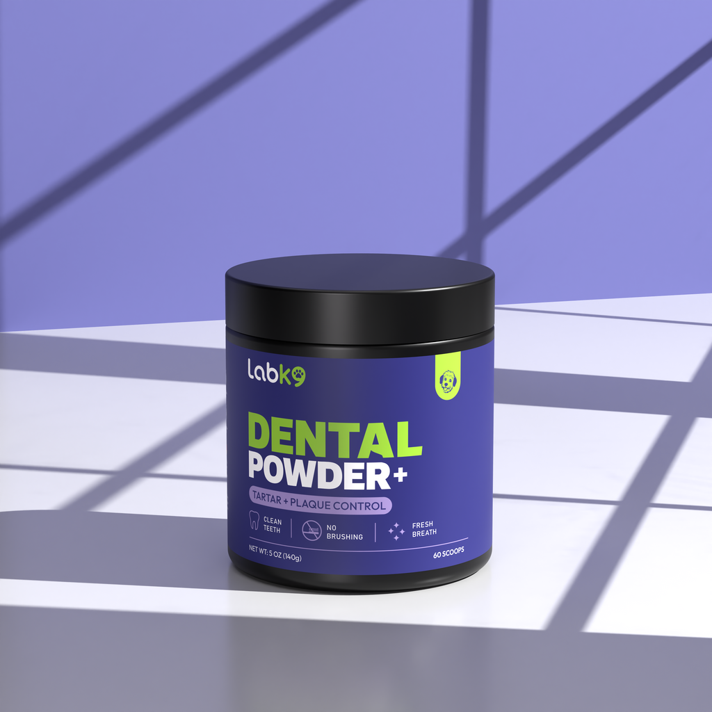 LabK9 Dog Dental Powder - Fix your dog’s bad breath without brushing