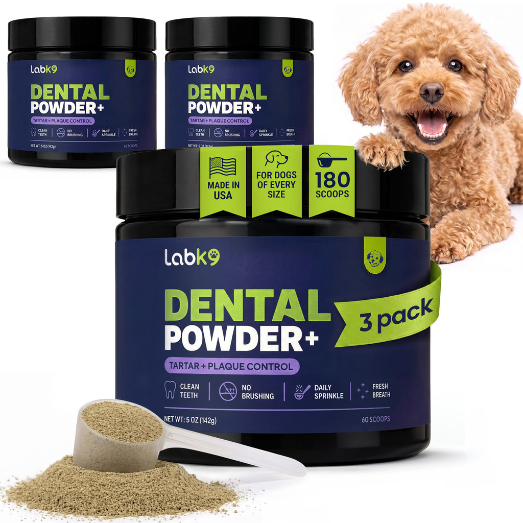 LabK9 Dog Dental Powder | Fresh Breath & Plaque Support for Dogs
